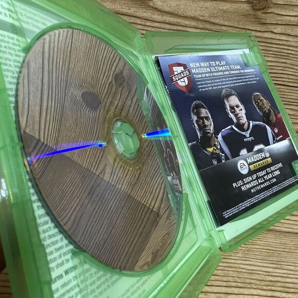 Madden NFL 18‎ Video Game Microsoft Xbox One 2017 Football With Case - Picture 5 of 6